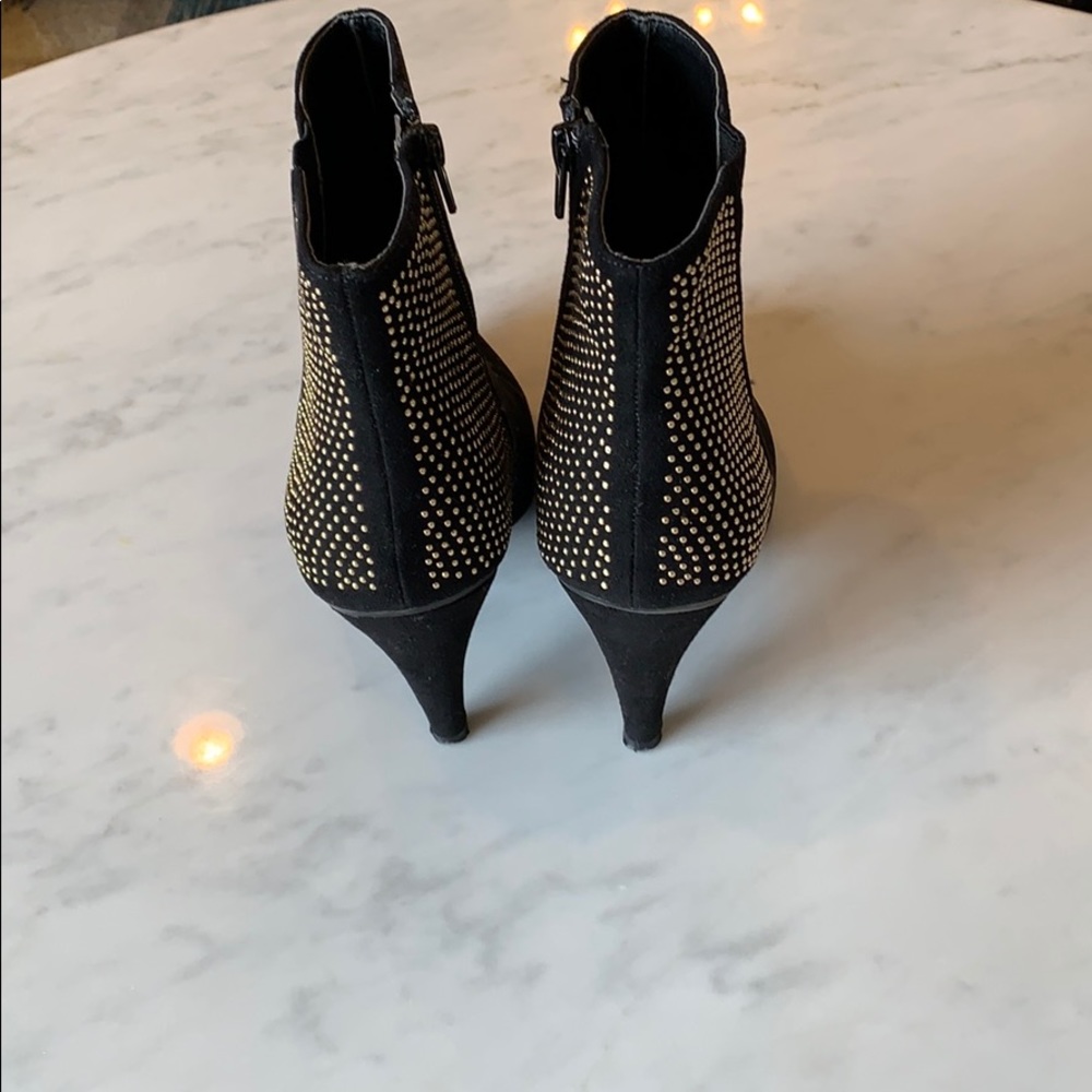 Studded Suede Booties - Picture 3 of 8